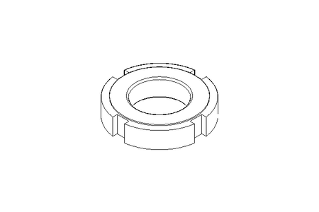 Écrou à encoches M24x1,5 A2 DIN1804