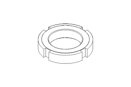 Nutmutter M40x1,5 A2 DIN1804