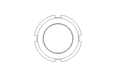 Ghiera M40x1,5 A2 DIN1804