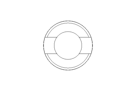 Casquillo roscado M8x10 St-Zn