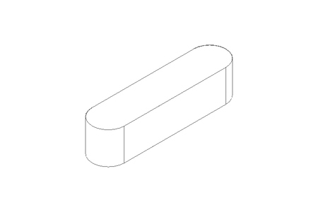 Linguetta di aggiustamen. DIN6885-1 A 25