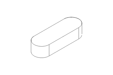 Linguetta di aggiustamen. DIN6885-1 A 36