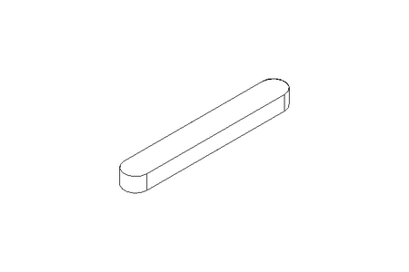 Passfeder DIN6885-1 A 100x14x9 1.0503+CR