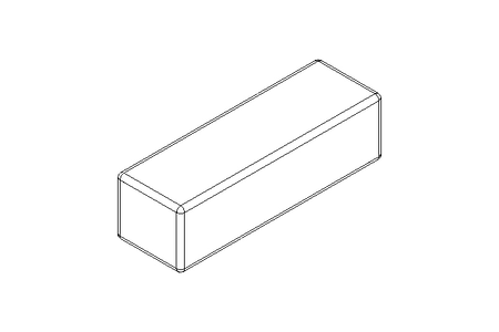 Chaveta DIN6885-1 B 25x8x7 1.4571