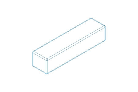 Passfeder DIN6885-1 B 32x8x7 1.0503+CR