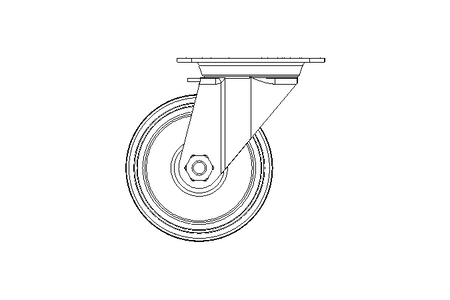 Rodizio articulado 100x30 70kg