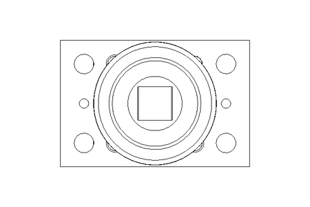 Combined bearing with plate