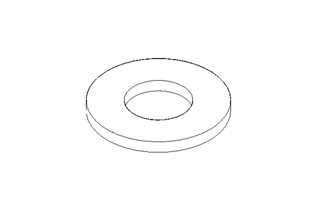 Arruela 4,3x9x0,8 PA DIN125