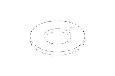 止推垫片 PAWP10 10x20x1,5 Permaglide-P10