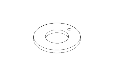 止推垫片 PAWP10 10x20x1,5 Permaglide-P10