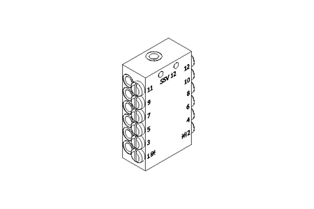 Distribuidor SSV12 1/8"