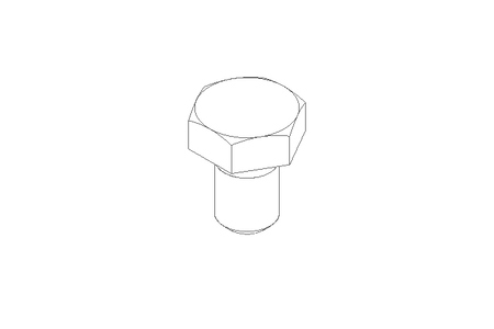 HEXAGON SCREW M 8X 12 8.8:ZN  D933