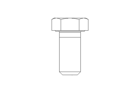 Tornillo cab. hexag. M12x25 A2 70