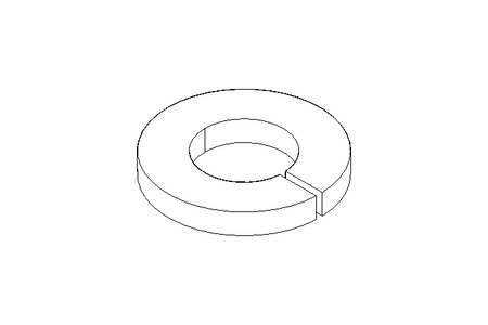 Rondella elastica B 6 St-Zn DIN127