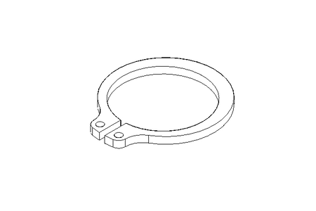 Tear-off ring 25x2 St DIN471