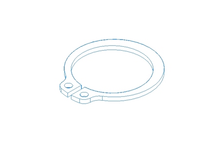 Sicherungsring 17x1 1.4122 DIN471