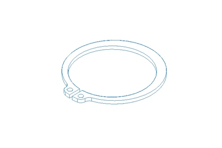 Tear-off ring 40x1.75 St DIN471