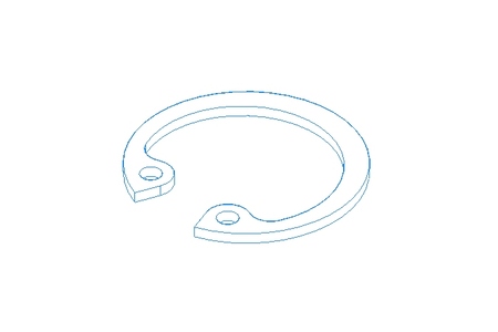 Sicherungsring 20x1 A2 DIN472