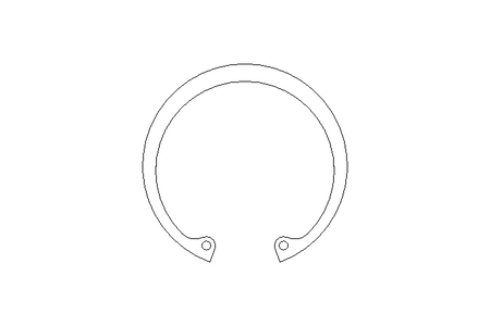 Retaining ring 65x2.5 A2 DIN472