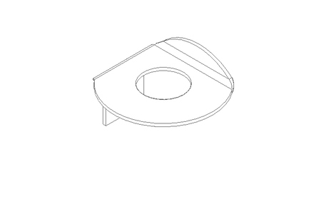 Sicherungsblech 10,5 A2 DIN93