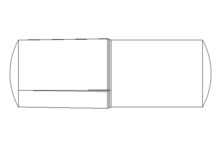 Goupille cannelée enfichable ISO 8741 4