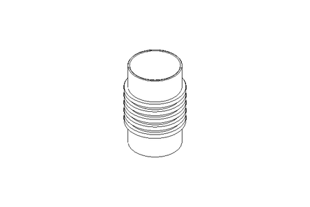 Soffietto L=120 d=66 DN65 1.4571