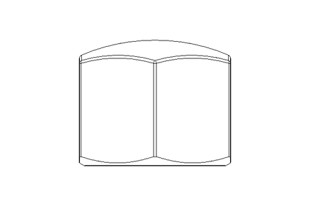 Tuerca hexagonal ciega M16 A2 DIN917