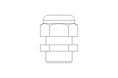 Cable Gland M20 gray (7.0 - 13.0) UL