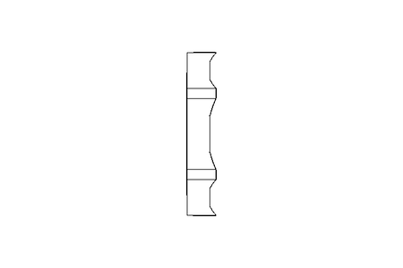 Hexagon grounding lock nut M20 Ni-brass