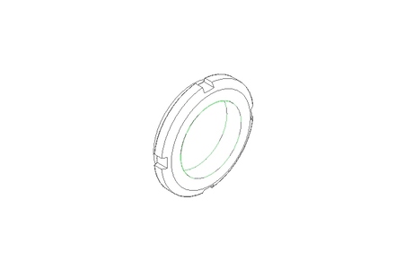 Slotted nut M40x1.5 1.0503