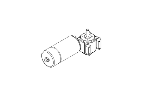 Worm gear motor 0.057kW