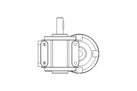 Worm gear motor 0.057kW