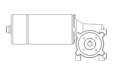 Motor engrenagem sem fim 0,057kW