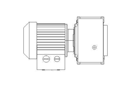 Par.shaft hel. gear motor 0.25kW 41