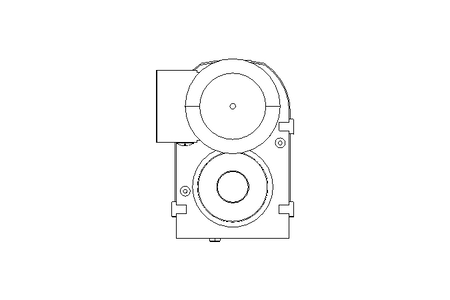 Flachgetriebemotor 0,25kW 41 1/min