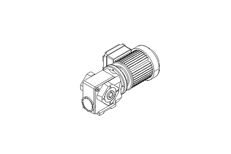 Worm gear motor 0.25kW 199 1/min