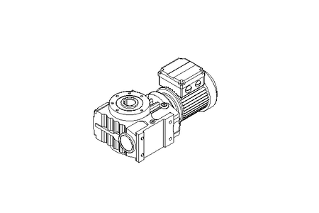 Schneckengetriebemotor 0,18kW 4,3 1/min