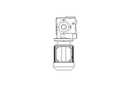 Worm gear motor 0.25kW 199 1/min