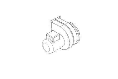 Radial flow fan 400V 120W