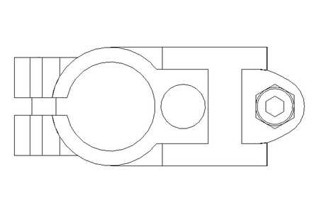 Clip di fissaggio D=30 B=40