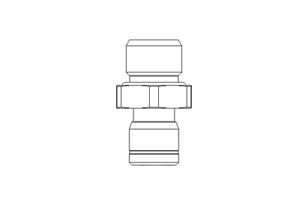 Steckverschraubung G1/8 D 4 Niro