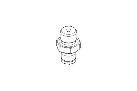 Steckverschraubung G1/8 D 4 Niro