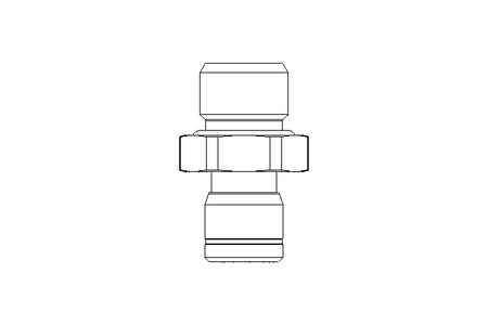 Steckverschraubung G1/8 D 4 Niro