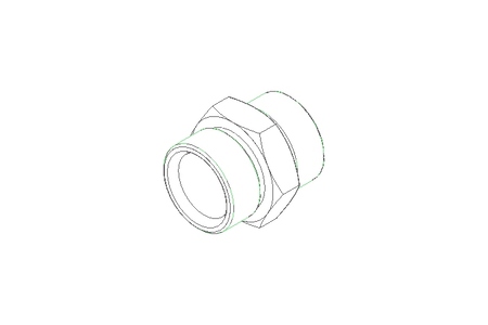 Doppelnippel A32BM-32BM 2"-2" St-Zn