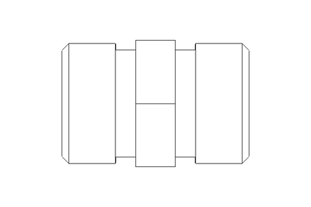 Raccord de tube L 12/12 1.4571 DIN2353