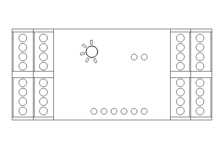 NOT-HALT-Relais 2 S 24 VAC/DC