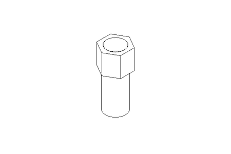 Kupplungsdose 1/8" IG Ms-Ni