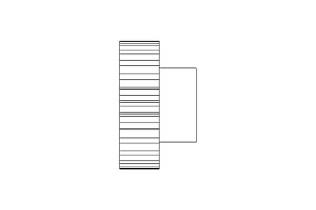 Roue dentée droite M=2 Z=24