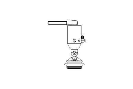 Probenahmeventil steril DN25 bis DN32