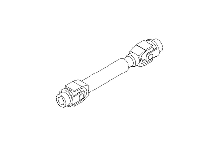 Gelenkwelle 45 Grad D20N 320+60